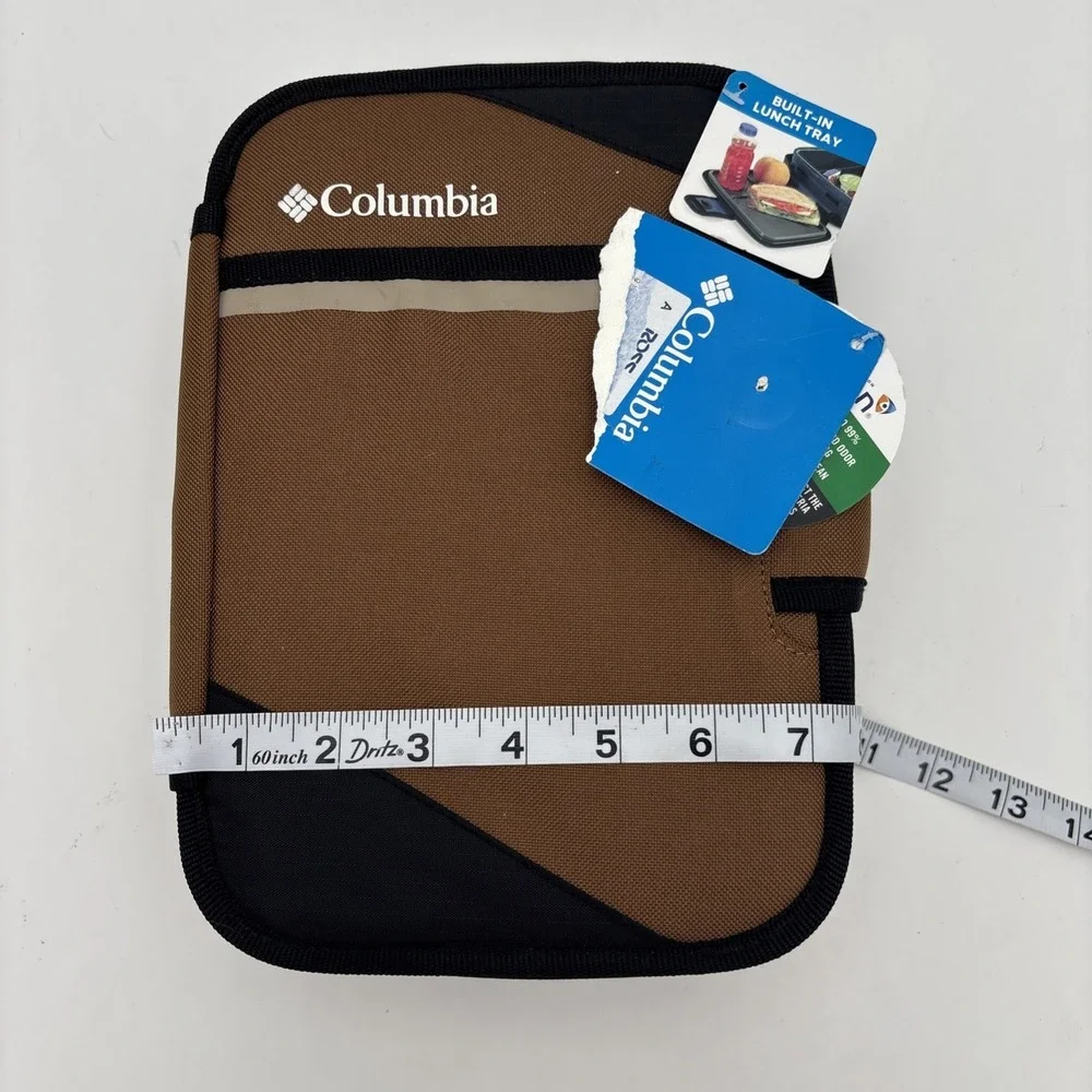 COLUMBIA Zipperless Hardbody Lunch Pack Coldlok Built-in Lunch Coffee